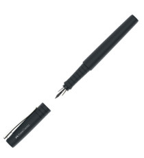 Set stilo B Poly Pen + sfera Poly Ball - punta 0,7 mm - fusto nero - Faber-Castell