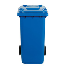 Bidone carrellato - 48x55x93 cm - 120 L - blu - Mobil Plastic Bidone carrellato - 48x55x93 cm - 120 L - blu - Mobil Plastic