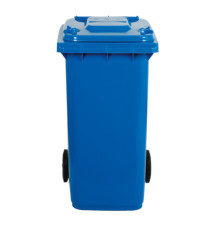 Bidone carrellato - 48x55x93 cm - 120 L - blu - Mobil Plastic Bidone carrellato - 48x55x93 cm - 120 L - blu - Mobil Plastic