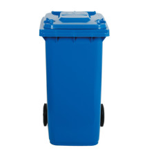 Bidone carrellato - 48x55x93 cm - 120 L - blu - Mobil Plastic