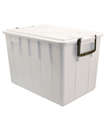 Contenitore Foodbox con coperchio - 58x38x38 cm - 60 L - PPL riciclabile - bianco - Mobil Plastic Contenitore Foodbox con coperchio - 58x38x38 cm - 60 L - PPL riciclabile - bianco - Mobil Plastic
