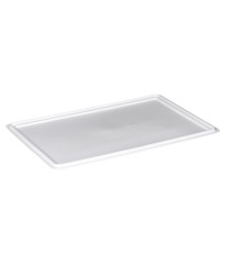Coperchio per cassa alimentare Europa - 60 x 40 x 2 cm - PP - neutro - Mobil Plastic Coperchio per cassa alimentare Europa - 60 x 40 x 2 cm - PP - neutro - Mobil Plastic