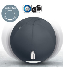 Palla Ergo Active - da seduta - 65 cm - grigio scuro - Leitz