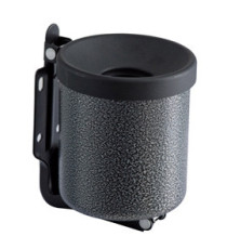 Posacenere murale Nido - diametro 9,5 cm - H 13,5 cm - 0,5 L - metallo verniciato - silver punteggiato - Medial Posacenere murale Nido - diametro 9,5 cm - H 13,5 cm - 0,5 L - metallo verniciato - silver punteggiato - Medial