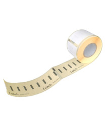 Rotolo 1000 etichette LW serie 450 - multiuso removibili - 32 x 57 mm - bianco