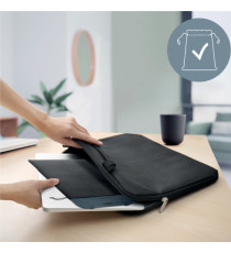 Supporto notebook - regolabile ultrapiatto - grigio scuro - in alluminio - Leitz