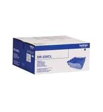 Drum unit Brother DR-320CL nero + colore tamburo originale per Brother DCP 9055CDN DR320 capacità 25.000 pagine