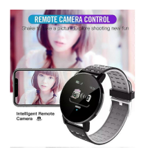 Smartwatch 119S plus rosso e nero Touchscreen Bluetooth 4.0 orologio attività sportive, frequenza cardiaca, fitness tracker Smartwatch 119S plus rosso e nero Touchscreen Bluetooth 4.0 orologio attività sportive, frequenza cardiaca, fitness tracker