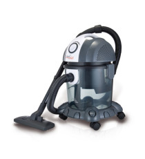 Bidone aspiratutto Mr Bin G - 49,5 x 36 x 37 cm - 1200 W - bianco/nero/grigio - Melchioni family Bidone aspiratutto Mr Bin G - 49,5 x 36 x 37 cm - 1200 W - bianco/nero/grigio - Melchioni family