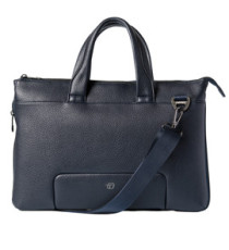 Borsa espandibile Gate Trended - con manici - 41 x 30 x 7 cm - ecopelle - blu - In Tempo Borsa espandibile Gate Trended - con manici - 41 x 30 x 7 cm - ecopelle - blu - In Tempo