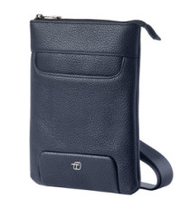 City bag piccola Gate Trended - 20 x 26 x 2 cm - ecopelle - blu - In Tempo City bag piccola Gate Trended - 20 x 26 x 2 cm - ecopelle - blu - In Tempo