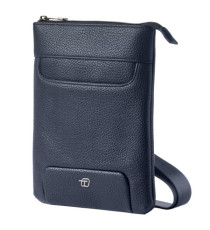City bag piccola Gate Trended - 20 x 26 x 2 cm - ecopelle - blu - In Tempo City bag piccola Gate Trended - 20 x 26 x 2 cm - ecopelle - blu - In Tempo