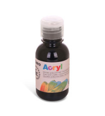 Colori Acryl - 125ml - nero - Primo Colori Acryl - 125ml - nero - Primo