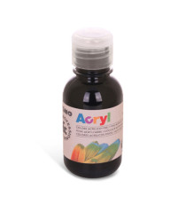 Colori Acryl - 125ml - nero - Primo Colori Acryl - 125ml - nero - Primo