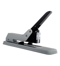 Cucitrice da tavolo 130 - braccio lungo - max 180 fogli - grigio/nero - Molho Leone