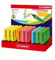 Evidenziatore Boss Original - colori assortiti - Stabilo - expo 45 pezzi Evidenziatore Boss Original - colori assortiti - Stabilo - expo 45 pezzi