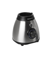 Frullatore Frullo Glass - con bicchiere in vetro - 600 W - nero/argento - Melchioni family