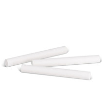 Gessetti tondi - ø 9x80 mm - bianco - Primo - Scatola 100 gessetti tondi