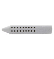 Gomma a forma di matita Grip 2001 - 90x15x15mm - grigia - Faber-Castell Gomma a forma di matita Grip 2001 - 90x15x15mm - grigia - Faber-Castell