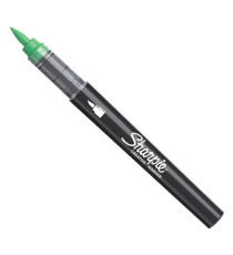 Marcatore acrilico - punta pennello - verde - Sharpie Marcatore acrilico - punta pennello - verde - Sharpie