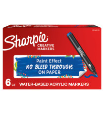 Marcatore acrilico - punta tonda - blu - Sharpie Marcatore acrilico - punta tonda - blu - Sharpie