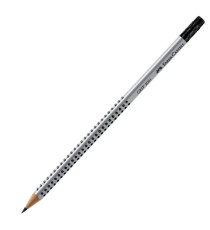 Matita di grafite Grip 2001 - gradazione HB - triangolare - con gommino - Faber-Castell Matita di grafite Grip 2001 - gradazione HB - triangolare - con gommino - Faber-Castell