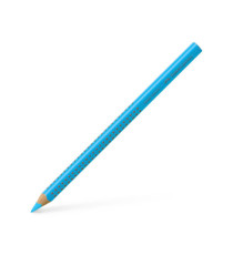 Matita evidenziatore Textliner Dry 1148 Grip Jumbo - diametro mina 5,4mm - azzurro - Faber-Castell