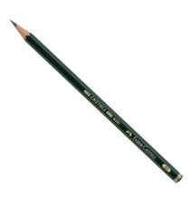Matita in grafite Castell 9000 - gradazione 4H - esagonale - Faber-Castell
