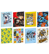 Maxiquaderno Kid Boy - A4 - rigo di 1a - 21 fogli - 80 gr - Blasetti Maxiquaderno Kid Boy - A4 - rigo di 1a - 21 fogli - 80 gr - Blasetti