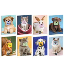 Maxiquaderno Pets-IT - A4 - 1 rigo - 21 fogli - 80 gr - Blasetti Maxiquaderno Pets-IT - A4 - 1 rigo - 21 fogli - 80 gr - Blasetti