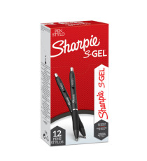 Penna gel a scatto - 0.7 mm - rosso - Sharpie