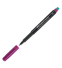 Pennarello Multimark universale permanente con gomma - punta superfine 0,4mm - astuccio 8 colori - Faber-Castell Pennarello Multimark universale permanente con gomma - punta superfine 0,4mm - astuccio 8 colori - Faber-Castell