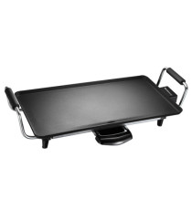 Piastra antiaderente Atena - 43 x 23 cm - 2000 W - nero - Melchioni family