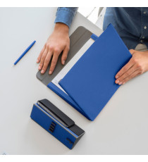 Portablocco Meet - con alette magnetiche - 31 x 25 x 1,4 cm - blu - In Tempo Portablocco Meet - con alette magnetiche - 31 x 25 x 1,4 cm - blu - In Tempo