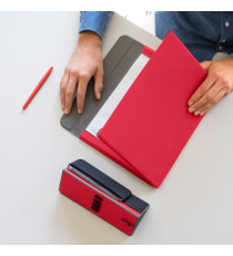 Portablocco Meet - con alette magnetiche - 31 x 25 x 1,4 cm - rosso - In Tempo Portablocco Meet - con alette magnetiche - 31 x 25 x 1,4 cm - rosso - In Tempo