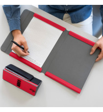 Portablocco Meet - con alette magnetiche - 31 x 25 x 1,4 cm - rosso - In Tempo Portablocco Meet - con alette magnetiche - 31 x 25 x 1,4 cm - rosso - In Tempo