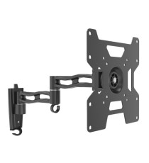 Supporto TV 17''- 42'' - da muro a tre snodi - nero - Irradio