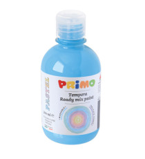 Tempera brillante pastello - 300 ml - colori pastel assortiti - Primo - box 6 colori