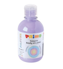 Tempera brillante pastello - 300 ml - colori pastel assortiti - Primo - box 6 colori
