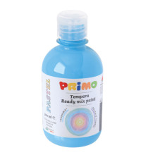 Tempera brillante pastello - 300 ml - colori pastel assortiti - Primo - box 6 colori