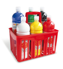 Tempera pronta Primi Passi - 1 L - colori assortiti - Primo - conf. 6 pezzi Tempera pronta Primi Passi - 1 L - colori assortiti - Primo - conf. 6 pezzi