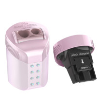 Temperamatite RollOn Sparkle - con serbatoio - 2 fori - colori assortiti - Faber-Castell