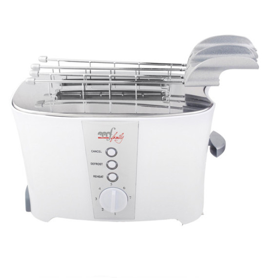 Tostapane elettrico - 2 pinze - 600 W - bianco - Melchioni family Tostapane elettrico - 2 pinze - 600 W - bianco - Melchioni family
