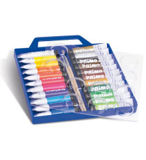 Tubi tempera - 12 ml - colori assortiti - Primo - astuccio 22 pezzi Tubi tempera - 12 ml - colori assortiti - Primo - astuccio 22 pezzi