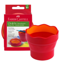 Vaschetta Click & Go - multiuso - rossa - Faber-Castell Vaschetta Click & Go - multiuso - rossa - Faber-Castell