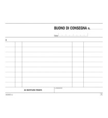Blocco buoni di consegna - 33/33/33 copie autoric. - 11,5 x 16,5 cm - DU161583300 - Data Ufficio Blocco buoni di consegna - 33/33/33 copie autoric. - 11,5 x 16,5 cm - DU161583300 - Data Ufficio