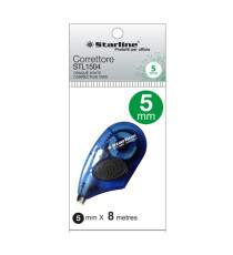 Correttore a nastro - 5mm x 8mt - Starline Correttore a nastro - 5mm x 8mt - Starline
