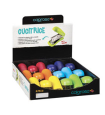 Cucitrice - ABS - colori assortiti - Colorosa - expo da banco 18 pezzi Cucitrice - ABS - colori assortiti - Colorosa - expo da banco 18 pezzi