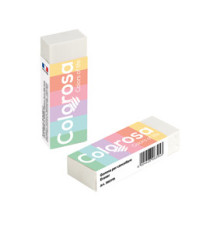 Gomma Pastel - 6,2 x 1,2 x 2,2 cm - vinile - Colorosa - conf. 20 pezzi Gomma Pastel - 6,2 x 1,2 x 2,2 cm - vinile - Colorosa - conf. 20 pezzi