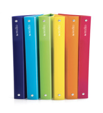 Raccoglitore 4R - 245x307 mm - diametro 30 mm - colori assortiti - Colorosa Raccoglitore 4R - 245x307 mm - diametro 30 mm - colori assortiti - Colorosa